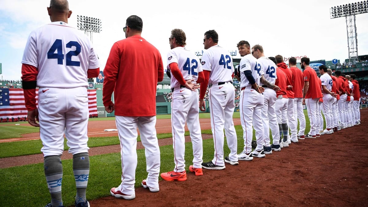 [EN PHOTOS] Journée Jackie-Robinson dans le baseball majeur: tous avec le numéro 42