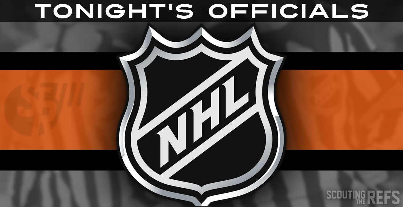 Today’s NHL Referees and Linespersons – 4/21/24