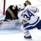 Matthews scores winner in the 3rd, Maple Leafs down Bruins 3-2 to even series 1-1