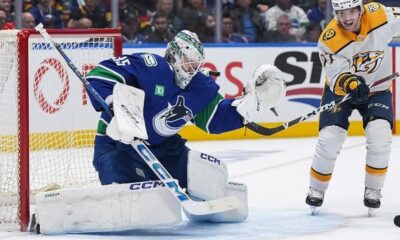 Canucks head coach says goalie Demko won't play Tuesday's Game 2 vs. Predators