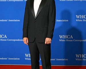 Colin Jost at the White House Correspondents Dinner on April 27.