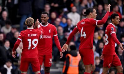 Fulham 1-3 Liverpool: Rotated Reds respond in style to keep title hopes alive