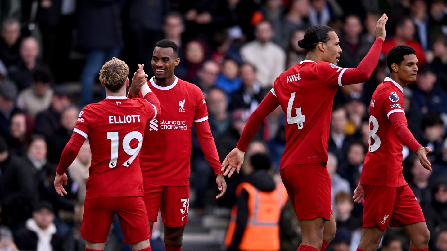 Fulham 1-3 Liverpool: Rotated Reds respond in style to keep title hopes alive