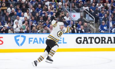 Marchand inspires Bruins with leadership, 3 points in Game 3 win