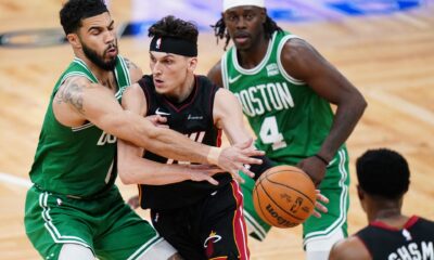 Miami Heat stun Boston Celtics, Thunder thrash Pelicans in NBA playoffs | Basketball News