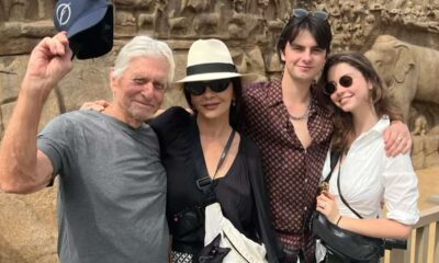 Michael Douglas Jokes He and Catherine Zeta-Jones 'Seduce' Kids with Trips