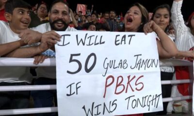 PBKS vs GT 2024: Fan's absurd promise to eat 50 gulab jamuns if Punjab Kings win breaks internet