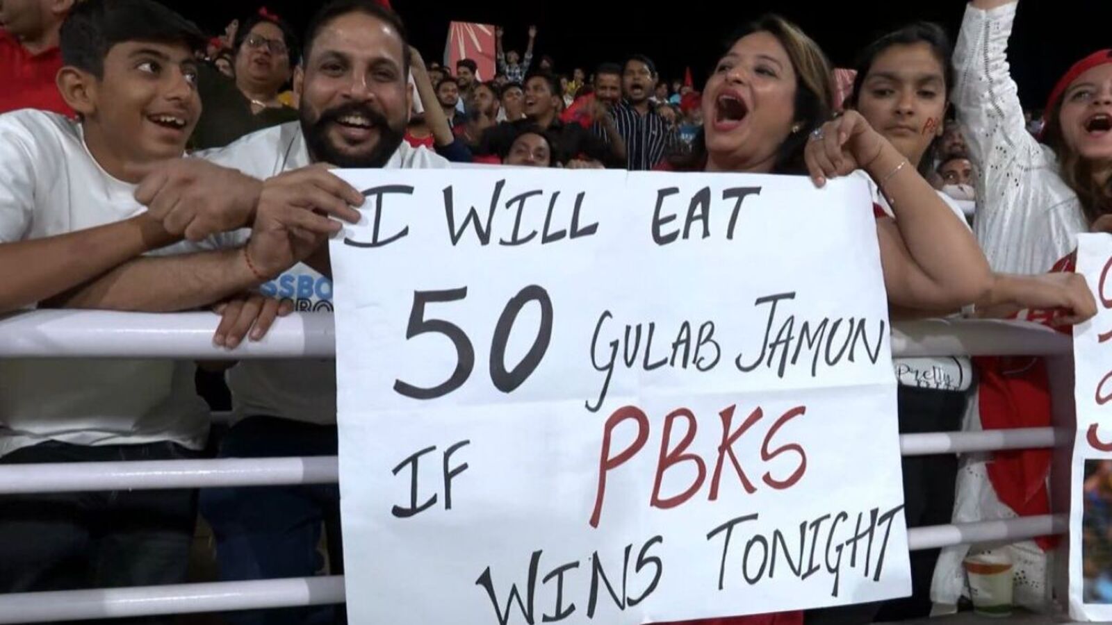 PBKS vs GT 2024: Fan's absurd promise to eat 50 gulab jamuns if Punjab Kings win breaks internet