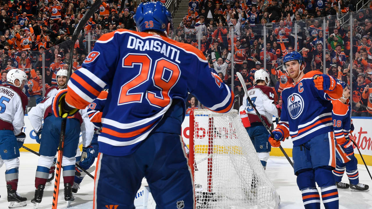 PROJECTED LINEUP: Oilers vs. Avalanche