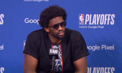 Philadelphia 76ers' Joel Embiid says he's being treated for Bell's palsy