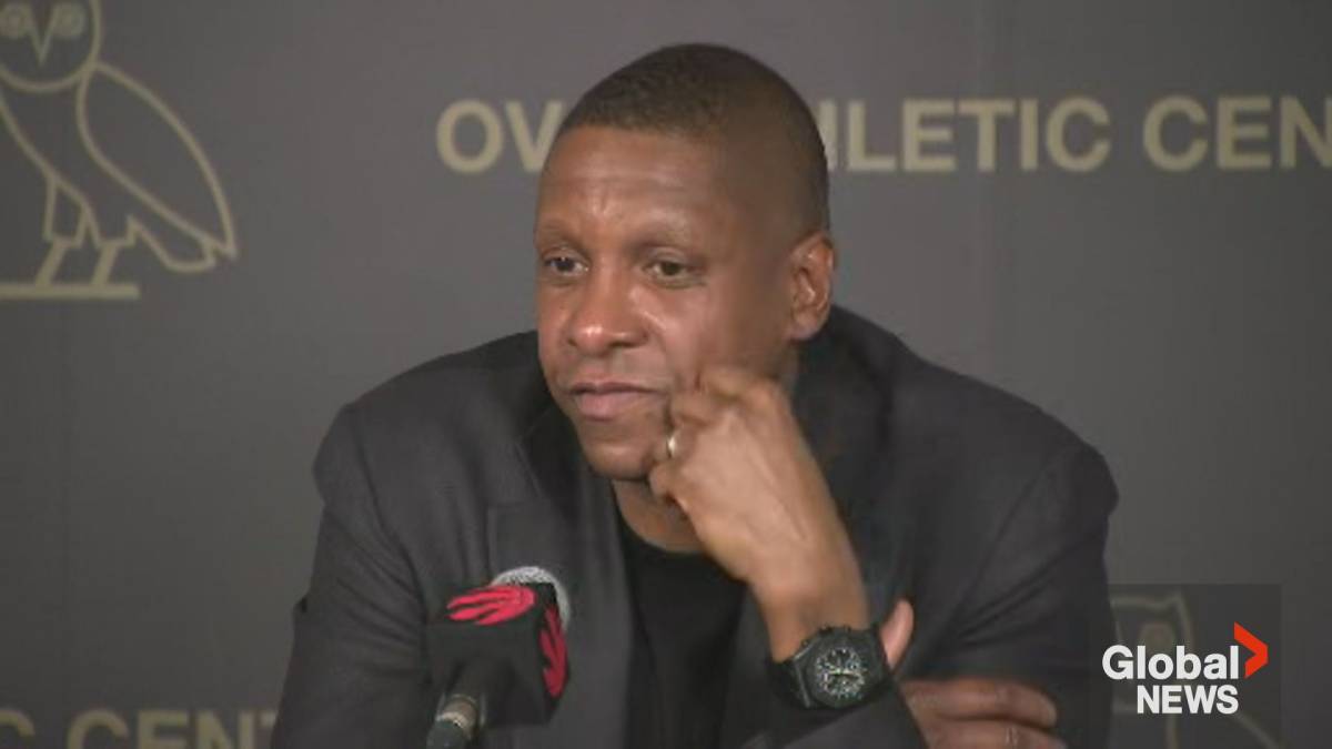 Click to play video: 'Toronto Raptors’ Masai Ujiri reflects on Pascal Siakam’s start with Basketball without Borders'