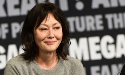 Actress Shannen Doherty, here February 04, is letting some things go as she lives with stage 4 breast cancer. (Gerardo Mora / Getty Images via CNN Newsource)