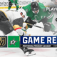 Stone scores in return, Golden Knights hold off Stars in Game 1