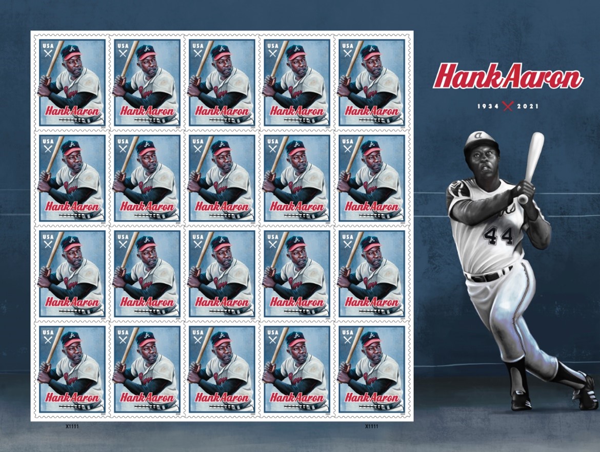 Henry “Hank” Aaron Stamp