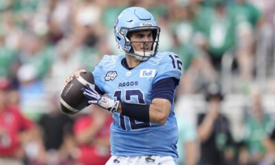 Le quart-arrière des Argonauts Chad Kelly suspendu par la LCF