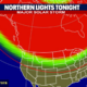 Another chance to catch the northern lights tonight