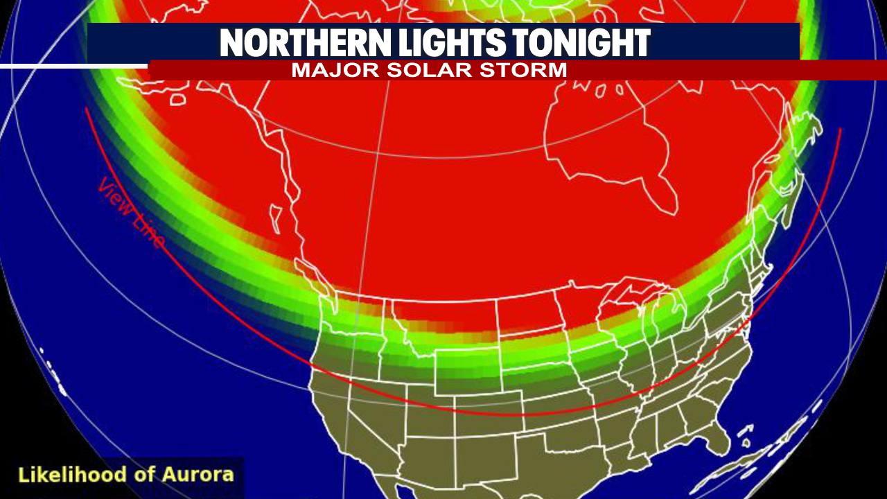 Another chance to catch the northern lights tonight