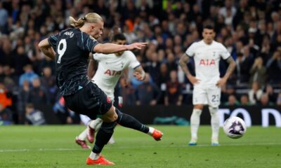 Tottenham vs Man City LIVE: Premier League result, score and reaction as Haaland goals send City top