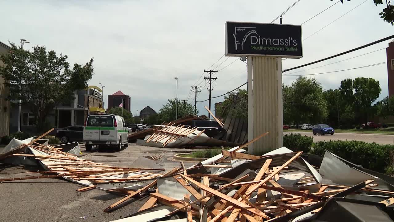 Storms leave trail of damage in North Texas