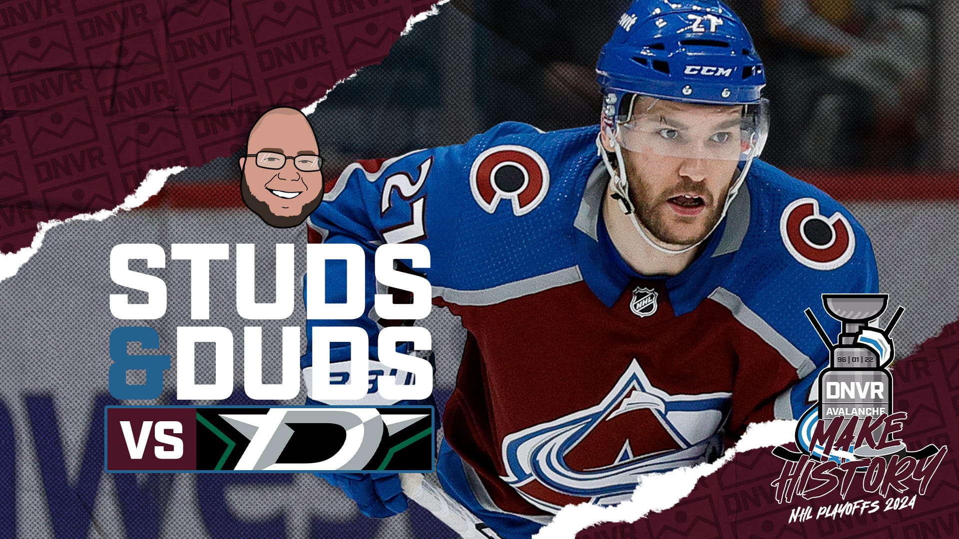 Avs-Stars Ugly Game 4 Studs & Duds
