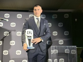 Argos quarterback Chad Kelly