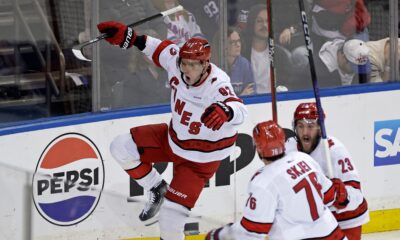 Carolina Hurricanes rally to beat New York Rangers in Game 5 to avoid elimination