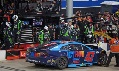 Fight breaks out between NASCAR drivers Ricky Stenhouse Jr. and Kyle Busch at All-Star Race