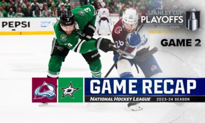 Hintz has 4 points, Stars hold off Avalanche in Game 2 to even series