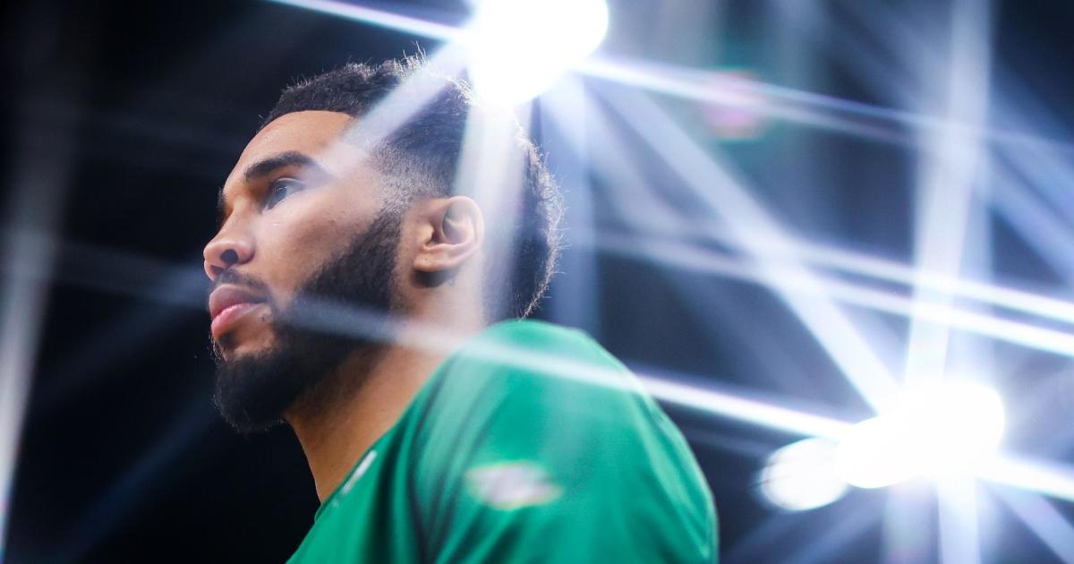 Jayson Tatum laughably fights back on narrative that the Celtics are a super team