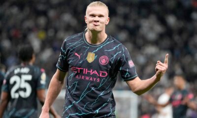 Man City on verge of Premier League title as Erling Halaand scores twice in win over Tottenham