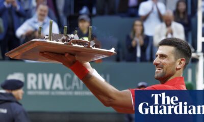 Novak Djokovic enjoys milestone win in Geneva before French Open defence | Tennis