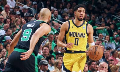 Pacers' Tyrese Haliburton sits out Game 3 with left hamstring soreness