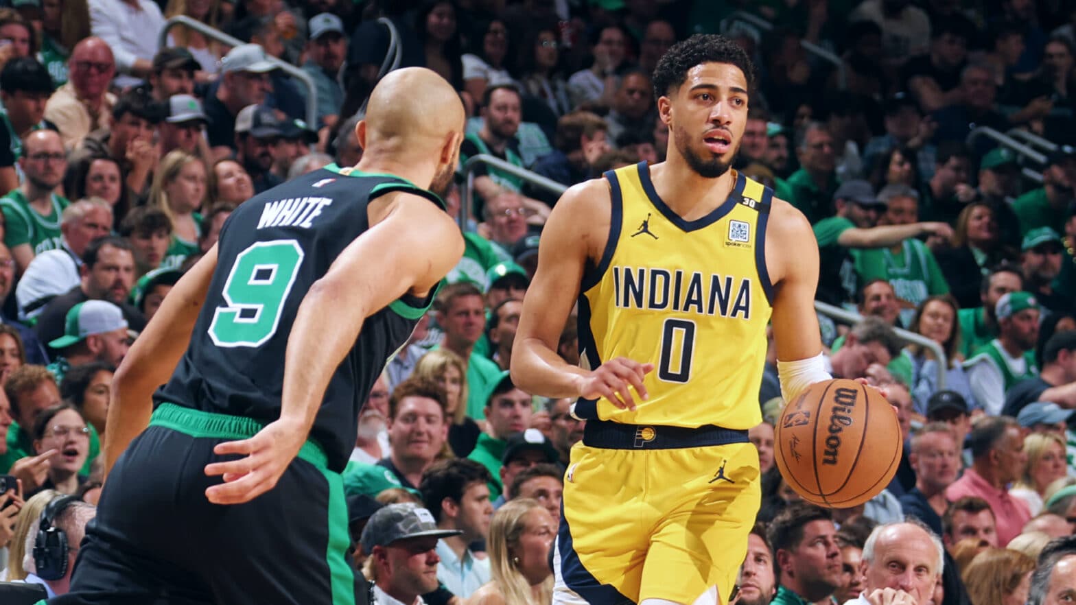 Pacers' Tyrese Haliburton sits out Game 3 with left hamstring soreness