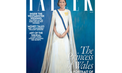 Painting of Kate Middleton, Princess of Wales, Graces Tatler Cover