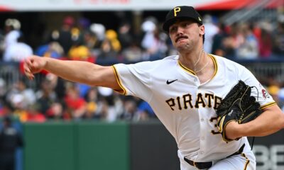 Paul Skenes makes MLB debut with Pirates, strikes out seven Cubs