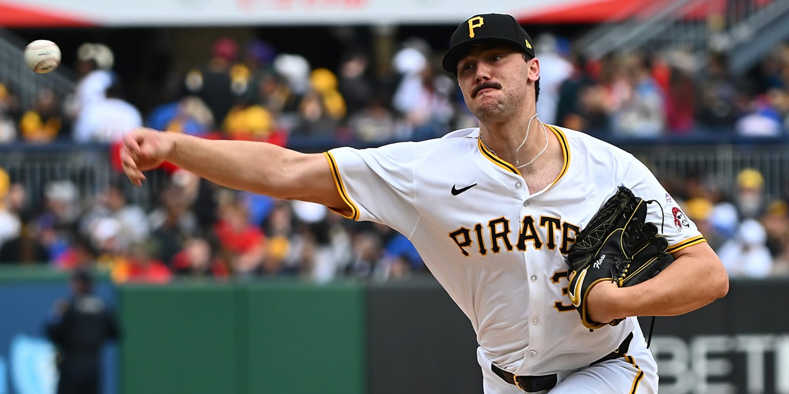 Paul Skenes makes MLB debut with Pirates, strikes out seven Cubs