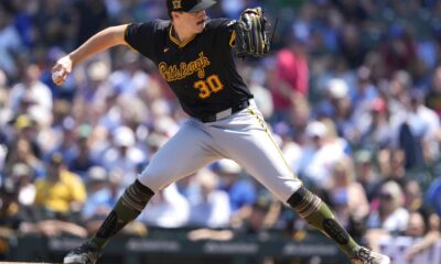 Paul Skenes strikes out 11 in 6 no-hit innings, gets 1st win as the Pirates beat the Cubs 9-3