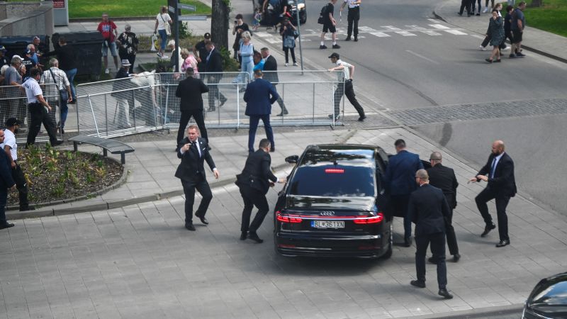 Robert Fico: Slovakia’s prime minister shot multiple times in ‘politically motivated’ attack