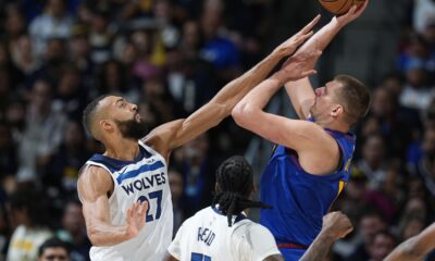 Timberwolves center Rudy Gobert misses Game 2 in Denver