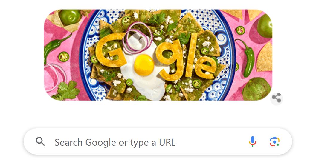 Today’s Google Doodle Celebrates The Best Breakfast Food, Chilaquiles