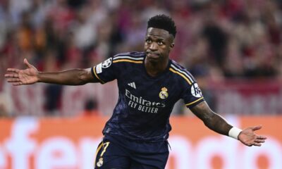 Vinícius Júnior leads Real Madrid to 2-2 draw at Bayern Munich in Champions League semifinal