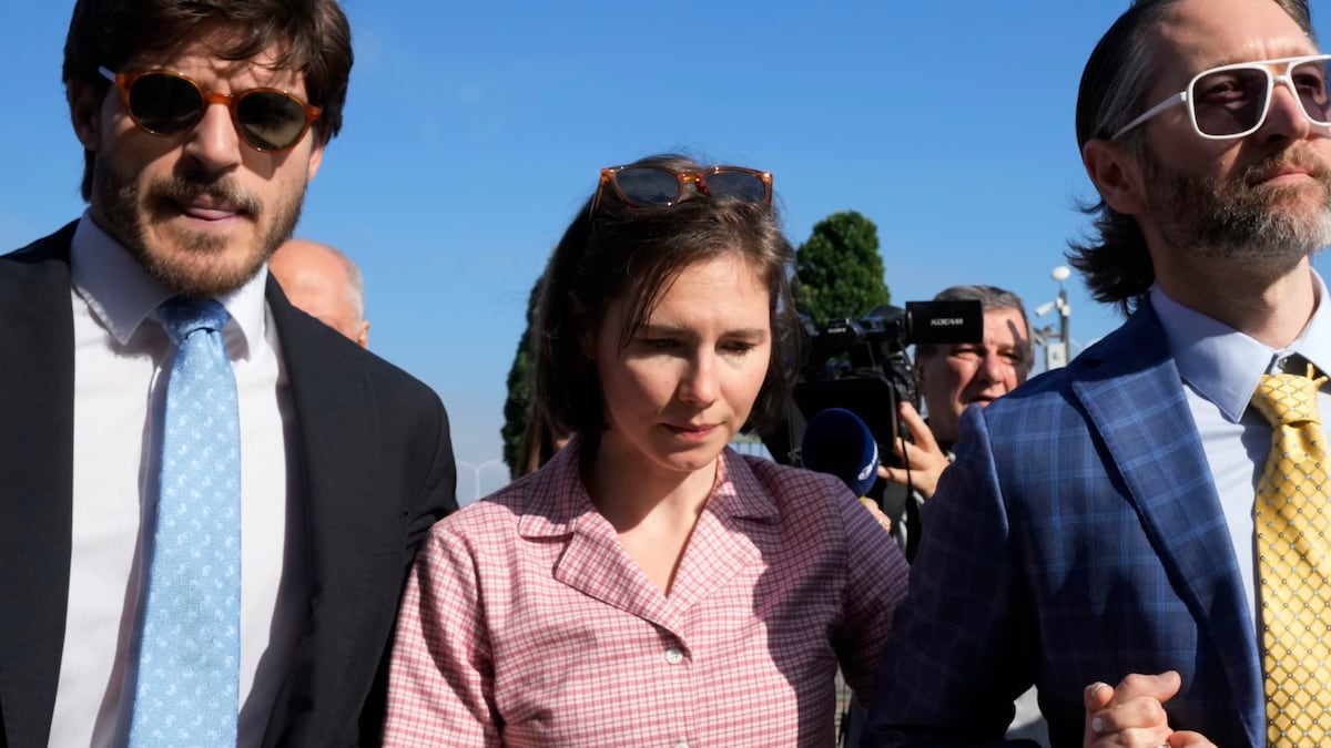 Amanda Knox re-convicted of slander in Italy over accusations in roommate’s murder