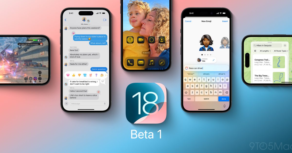Many iOS 18 and macOS 15 features are not available in beta 1