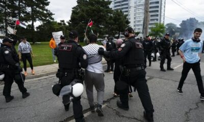 6 people arrested at Walk with Israel event, Toronto police say - Toronto