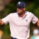 US Open: Box office Bryson DeChambeau receives mid-round physiotherapy in woods – then muscles into lead