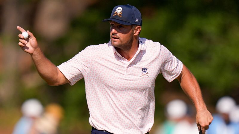 US Open: Box office Bryson DeChambeau receives mid-round physiotherapy in woods – then muscles into lead