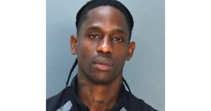 Travis Scott arrested for trespassing, disorderly intoxication in Miami - National
