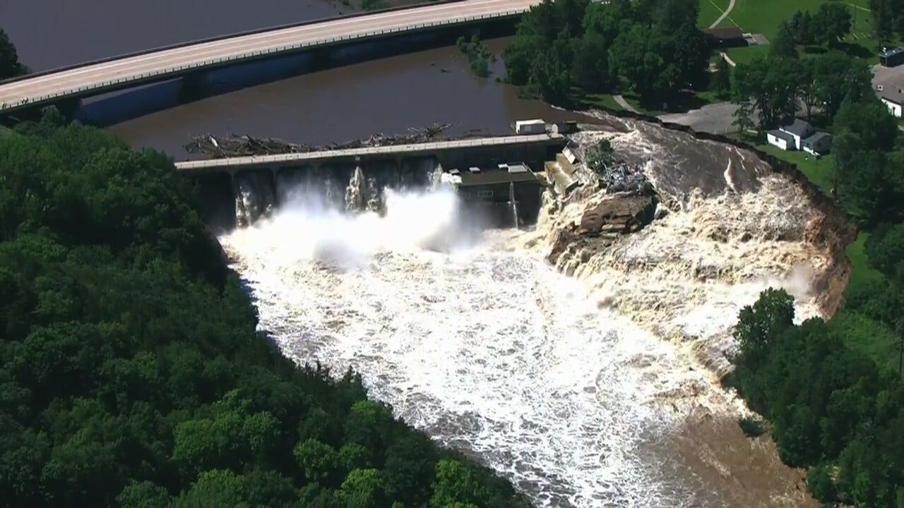 Rapidan Dam suffers partial failure, home in danger