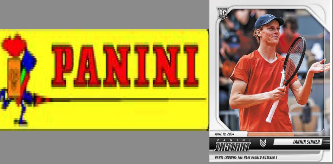 WORLD NO. 1 JANNIK SINNER AND PANINI INK EXCLUSIVE DEAL