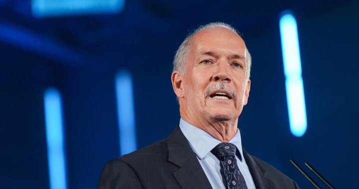 Former B.C. premier John Horgan battling cancer for third time